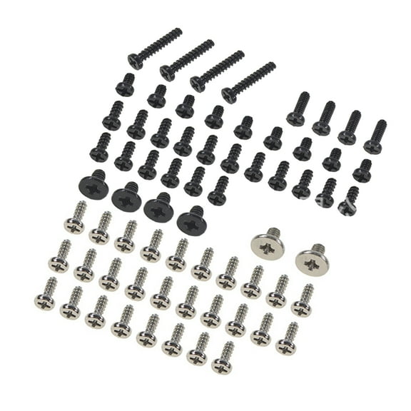68Pcs/set Essential Replacement Shells Screws Kit Gaming Console Repair Screws Full Set Screws for SteamDeck Host