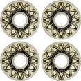 thumbnail image 2 of Bones Wheels XF X99 V6 Wide-Cut Death Venom Black Skateboard Wheels - 56mm 99a (Set of 4), 2 of 2