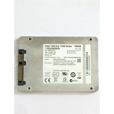 HP Intel Pro 1500 Series 180GB 2.5" SSD Drive 732678-001 SSDSC2BF180A4H