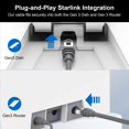 thumbnail image 4 of Cable Ethernet XRDS-RF Starlink Gen 3 46 m CAT6 Blindado, 4 of 6