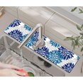 thumbnail image 1 of Kitchen Sink Splash Guard Faucet Mat -1 PC Super Absorbent Fast Drying Mat Sink Gadgets-Splash Guard Behind Faucet Drip Catcher for Kitchen, Bathroom,Sink Mat, Dish Drying Mat, Bathroom(23.5" X 5.5" ), 1 of 5