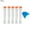 Orange, variant on Yesbay Disposable Popsicle Bag Freezer Tubes with Zip Seals And Funnel Leak-Proof DIY Popsicle Mold for Ice Pops Yogurt Juice Smoothies