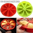 thumbnail image 2 of 8 Grid Silicone Wedges Cake Mould Individual Portion Pizza Slices Kitchen Tool, 2 of 5