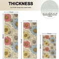 thumbnail image 4 of Beige Colorful Sunflower Pattern Kitchen Rugs Sets Of 3,Kitchen Runner Rugs Non Skid Washable,Decorative Kitchen Floor Mats for Kitchen,Sink,Laundry,17"x30"+ 17"x47" + 17"x59", 4 of 6