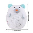 thumbnail image 3 of Toys Baby Sleep Toddler Sleep Aid Night Light With White Noise Sound Machine Star Projector Bear Sleep Toy For And Children, 3 of 7