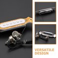 thumbnail image 3 of BESTYASH 1Jgo Guitarra Pickup De Metal Amarillo Para Sonido Nítido Sin Necesidad De Taladros Ni Configuraciones, 3 of 7