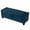 Blue, variant on Aukfa 59" Long Upholstered Ottoman Bench, Rectangular Accent Bench with Wood Legs for Living Room, Bedroom, or Entryway