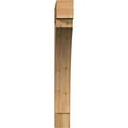 thumbnail image 2 of Ekena Millwork 6"W x 34"D x 46"H Thorton Block Rough Sawn Bracket, Western Red Cedar, 2 of 4