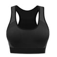 thumbnail image 3 of TrendVibe365 Long Sports Bras for Women No Underwire Push up Seamless Bralettes Padded High Neck Racerback Wide Strap Supportive Longline Corset Bra Full Coverage Crop Tank Top Comfort Shapewear, 3 of 8