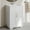 White, variant on OLD CAPTAIN Bathroom Vanity with Ceramic Sink, Wooden Double Door Bathroom Storage Vanity with 24 Inch, White