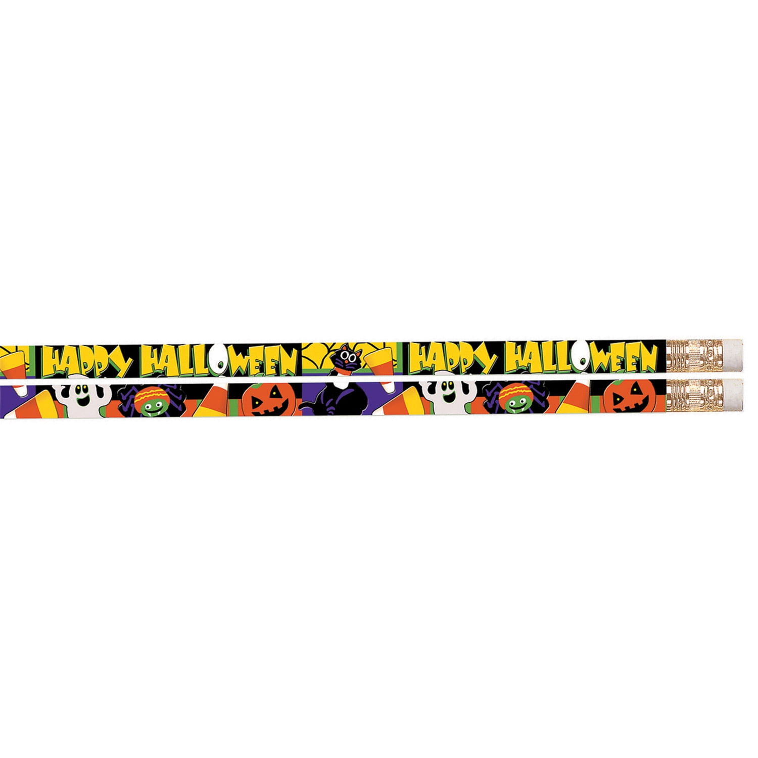 Musgrave Pencil Company Halloween Fever Pencil, 12 Per Pack, 12 Packs