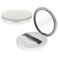 thumbnail image 1 of SHISUYAN Powder Compact Container Plastic Empty Makeup Loose Powder Case With Puff And Elasticated Net Sifter Vintage Mirror, 2pcs \N, 1 of 9