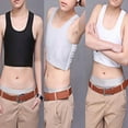 thumbnail image 3 of EIMELI Womens Tank Style Sports Bra Slim Flat Compression Bust Top Solid Color Sleeveless Tank Top, 3 of 6