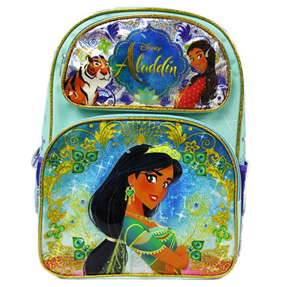 Jasmine Backpack Disney Princess Jasmine Magic Lamp 16" New
