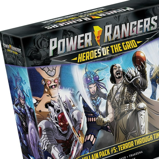 Power Rangers Heroes of Grid: Villain Pack #5 Terror Through Time Expansion - RPG Renegade Game Studios, Role Playing, Ages 14+, 2-5 Players, 45-60 Minute Time - Walmart.com