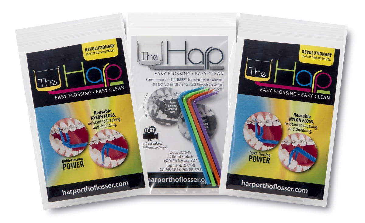 Harp Orthodontic Reusable Flosser Three Month Pack