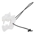 thumbnail image 4 of Media Máscara Esqueleto Colmillos Resistentes Al Desgaste Calavera para Juego Cosplay () Blanco, 4 of 9
