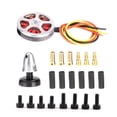 thumbnail image 2 of Brushless Motor, High Temperature Wire Winding System Professional Manufacturing Metal Brushless Motor, Playing Outdoor For Home Sightseeing Positive Tooth, 2 of 8
