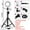 C, variant on LED Ring Light Extendable Tripod Stands & Cell Phone Holder Camera Phone Holder Tripod Selfie Ring Light for Photography, Makeup, YouTube Video, Vlogging, Live Streaming