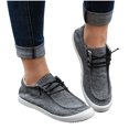 thumbnail image 4 of Zapatos sin cordones para mujer, clásicos, cómodos, a la moda, cómodos para caminar, zapatillas, zapatos sin cordones Wmkox8yii  FOPL3049, 4 of 8
