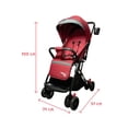 thumbnail image 5 of Carriola Tipo Maleta Trendy Kids Tripper Rojo, 5 of 5