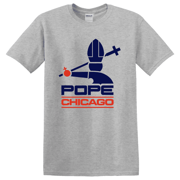 Pope Leo Baseball Chicago Inspired Graphic T-Shirt