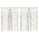 44pcs Disques de reliure de livre en plastique Leaf Binder Binder Anneaux pour DIY Planificateurs de blocs-notes