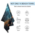 thumbnail image 2 of Butterfly Ultra Fine Fiber Beach Towels for Travel And Quick Drying Absorbent Towels for Swimming, 2 of 7
