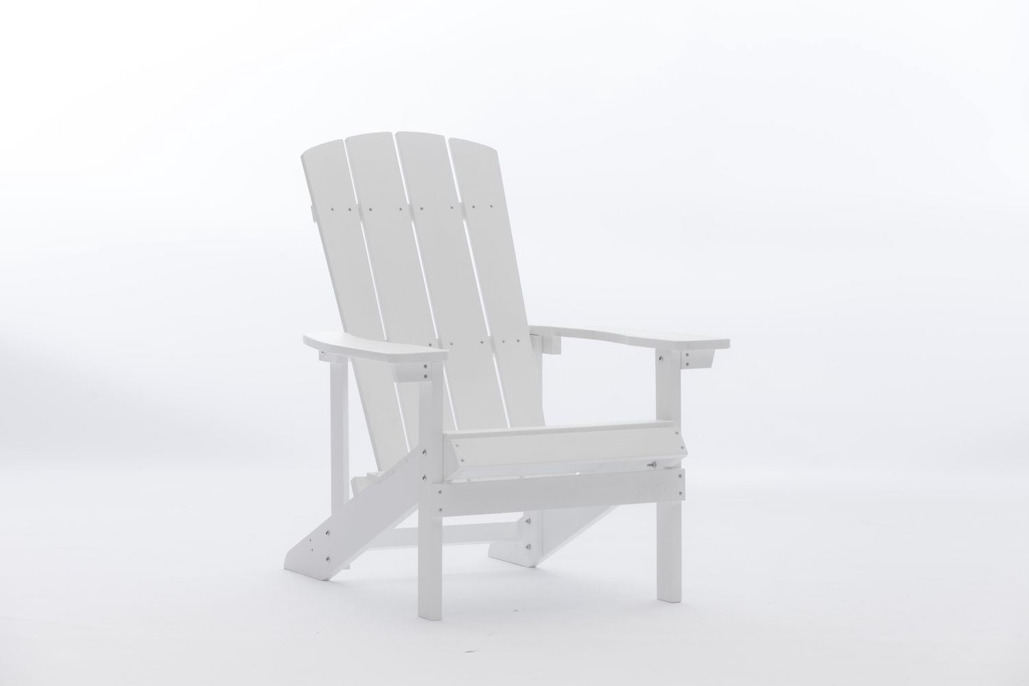 Tanfly Adirondack Chair – White – Polycarbonate – Indoor/Outdoor Use