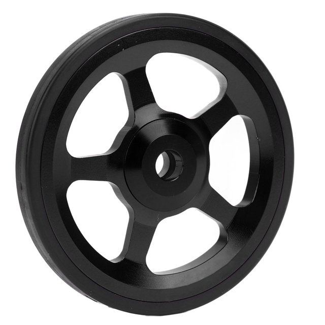 Folding Bike Easy Wheel Replacement, Smoother Operating Secure Fixation Aluminum Alloy Easywheel for Folding Bike