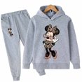 thumbnail image 1 of Boys Girls Clothing Mickey Mouse Cartoon Set Fashion Long Sleeve Sweatshirt+Long Pants Toddler Girl Outfit Kids Clothes 2pcs Set9T Gao Jinjia LED, 1 of 2