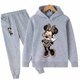 thumbnail image 1 of Boys Girls Clothing Mickey Mouse Cartoon Set Fashion Long Sleeve Sweatshirt+Long Pants Toddler Girl Outfit Kids Clothes 2pcs Set9T Gao Jinjia LED, 1 of 2