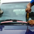 thumbnail image 1 of PEACNNG Universal Colored Windshield Wipers Durable Rubber Smooth Wiping Easy Installation Fits Cars Water Removal Car Accessory, 1 of 8