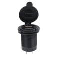 thumbnail image 3 of 6X Quick Charge 3.0 Dual USB Car Charger 12V 36W USB Fast Charger with Switch for Boat Truck Golf Cart Green, 3 of 8