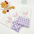 thumbnail image 5 of Cheapark 16 Piece Easter Bunny Paper Napkins Colorful Disposable Napkins for Party Dinner and Spring Holiday Celebration Tableware, 5 of 6
