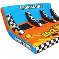 thumbnail image 2 of Sportsstuff Inflatable Rock N' Tow Sitting 3 Rider Towable Boat and Lake Tube, 2 of 5