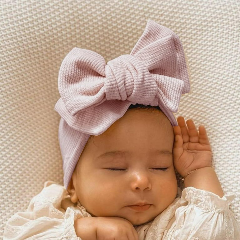 Lsfyszd Infant Baby Girl Bow Headband Cute Stretch Bowknot Sweat Hair Bands Clothing Accessories, Infant Girl's, Size: One Size