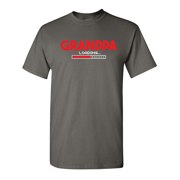 Grandpa Loading Sarcastic Humor Graphic Tees Gift For Mens Novelty Funny T Shirt