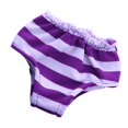 thumbnail image 2 of Ropa de muñeca de moda Zulema calzoncillos pequeños braguitas a rayas 18 pulgadas, 2 of 3
