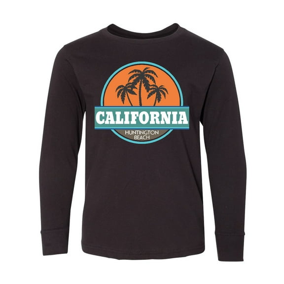 Inktastic Huntington Beach California Long Sleeve Youth T-Shirt