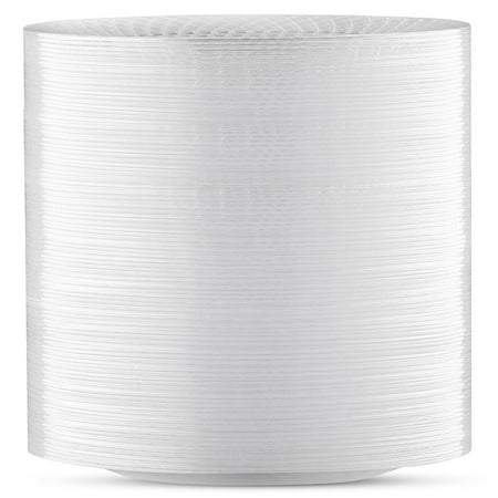 Host & Porter Clear Plastic Lunch Plates, 9in, 50pk