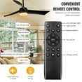 thumbnail image 6 of Gymax 52'' Reversible Ceiling Fan with Light 2700K/4200K/6500K LED Ceiling Fan Black, 6 of 10