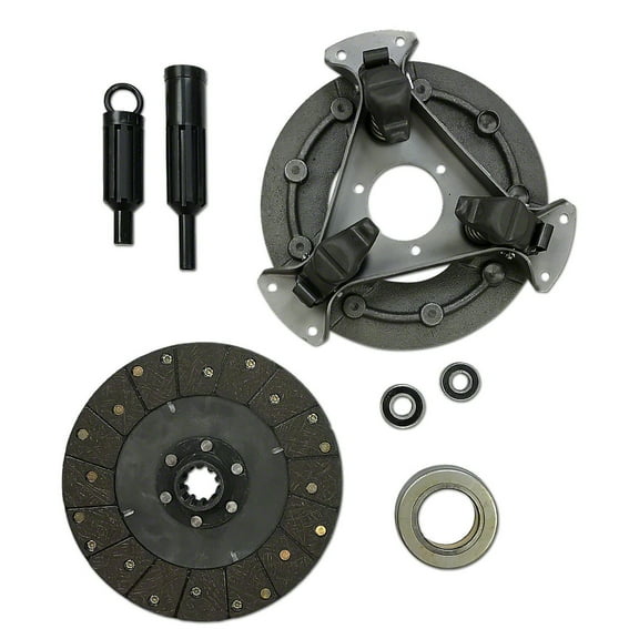 Clutch Kit Fits John Deere Tractor    AM2575T clutch AM2576T pressure plate AM3983T throwout bearing AL28037 JD8511 pilot bearings