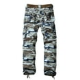 thumbnail image 2 of Matchstick Men Regular Fit Straight Leg Cotton Cargo Pants with 6 Pockets, 2 of 5