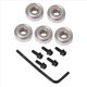 thumbnail image 3 of 5X Juego de Rodamientos de Cabeza de Cortador de Brocas de Enrutador de Rodamientos Superiores Kit de Accesorios de Rodamientos de Bolas Interior 4,76 mm Exterior 12,7 mm, 3 of 5