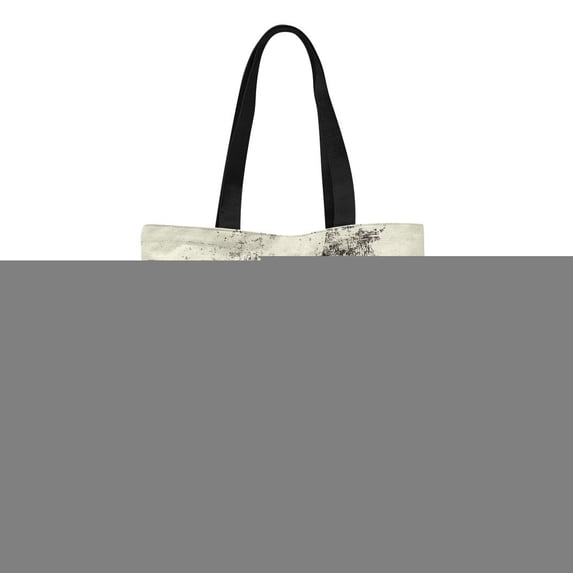 KDAGR Canvas Tote Bag Gothic Skull and Metal Rock Sketch Horror Music Heavy Reusable Shoulder Grocery Shopping Bags Handbag