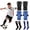2 Pair Black&Blue, variant on TAGVO Soccer Shin Guards for Kids Youth 3-16 Years Old, Protective Soccer Equipment Soccer Shin Pads with Ankle Protection Black, S