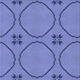 thumbnail image 1 of Ahgly Company Machine Washable Indoor Square Transitional Sky Blue Area Rugs, 8' Square, 1 of 7