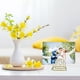 thumbnail image 3 of 26 soportes cuadrados para tarjetas de mesa, soportes para números de mesa, mini portatarjetas de mesa, soportes para cuadros para bodas (dorado), 3 of 5
