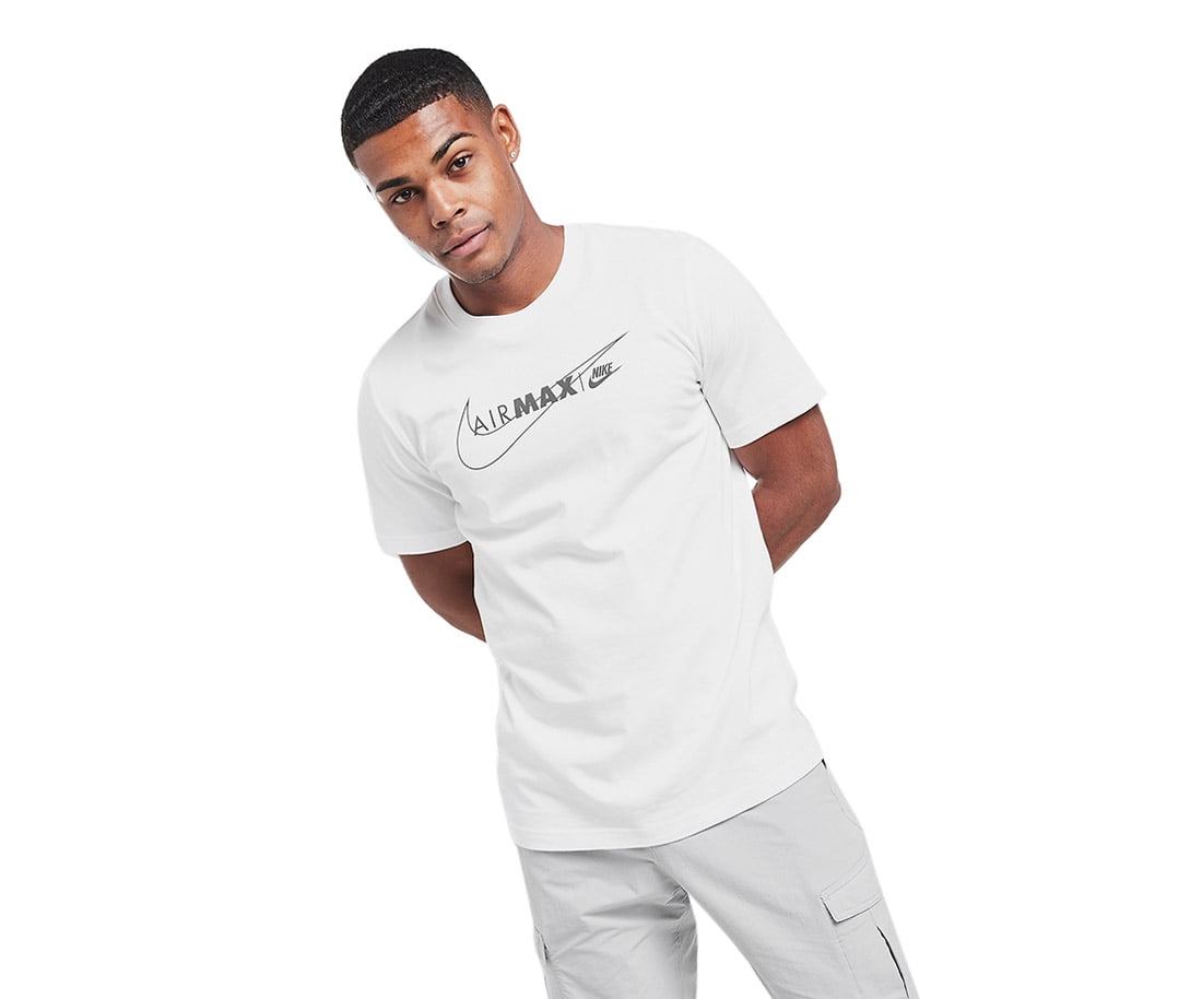 verwennen het spoor pols Nike Sportswear Air Max� Mens Active Shirts & Tees Size XXL, Color:  White/White - Walmart.com